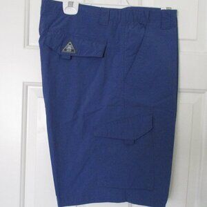 Clear Water Outfitters Angler Mens Blue Hybrid Fishing Cargo Short NWOT-Size 40W